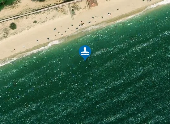 Satellite image of PLAYA ISLA CRISTINA PM1