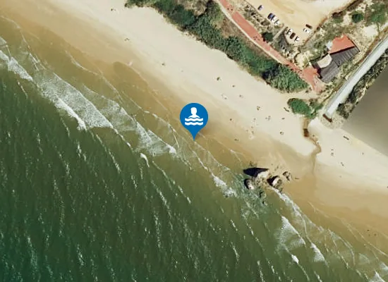 Satellite image of PLAYA MAZAGON/CASTILLA PM1