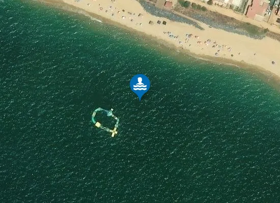 Satellite image of PLAYA MAZAGON/CASTILLA PM1