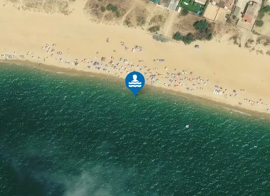 Satellite image of PLAYA MAZAGON/CASTILLA PM2