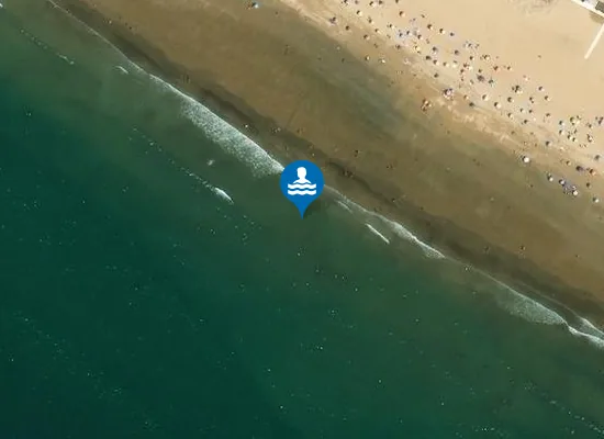 Satellite image of PLAYA PUNTA UMBRIA PM6