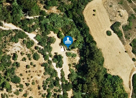 Satellite image of MANANTIAL HEDIONDA CASARES PM1