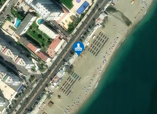 Satellite image of PLAYA BIL BIL - ARROYO DE LA MIEL PM3