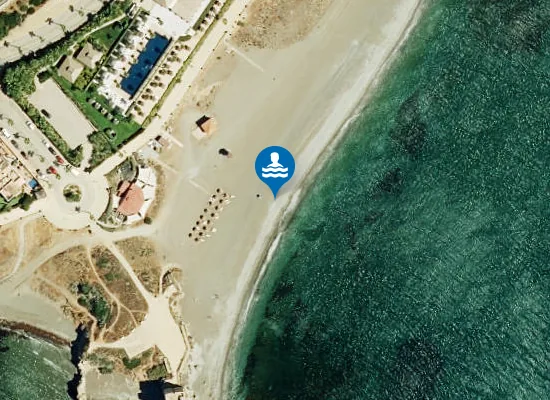 Satellite image of PLAYA LA PALOMA PM1