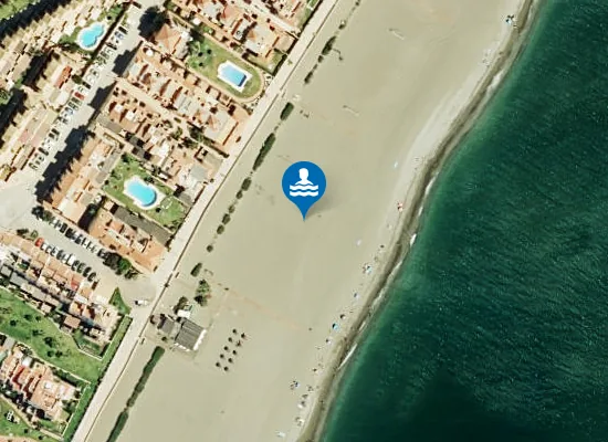 Satellite image of PLAYA ANCHA PM1