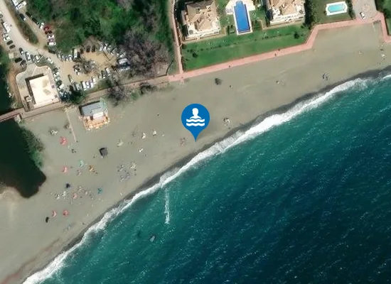 Satellite image of PLAYA GUADALMANSA PM1