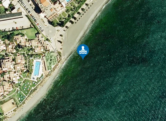 Satellite image of PLAYA ARROYO VAQUERO PM1