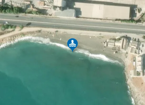 Satellite image of PLAYA CEMENTO PM1