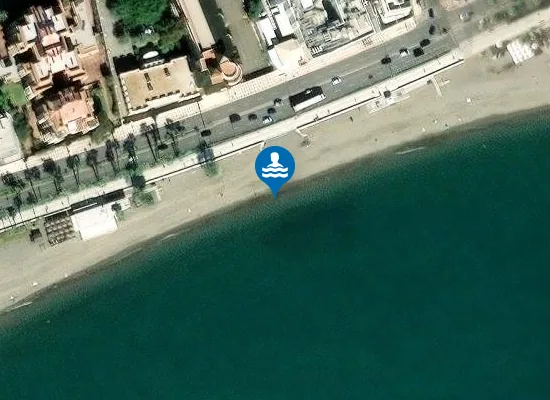 Satellite image of PLAYA LA CALETA PM1