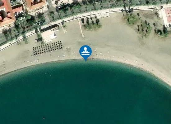 Satellite image of PLAYA LA CALETA PM2