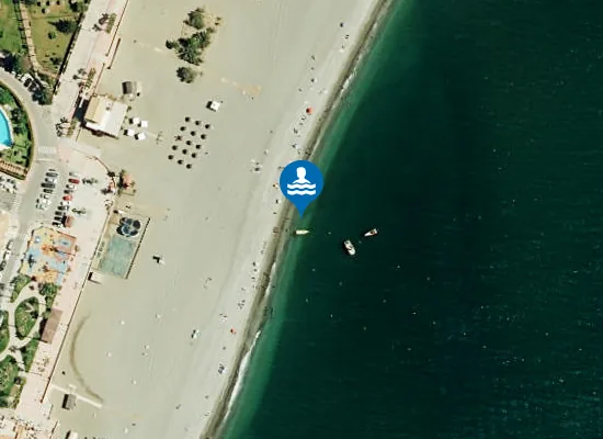 Satellite image of PLAYA SABINILLAS PM5