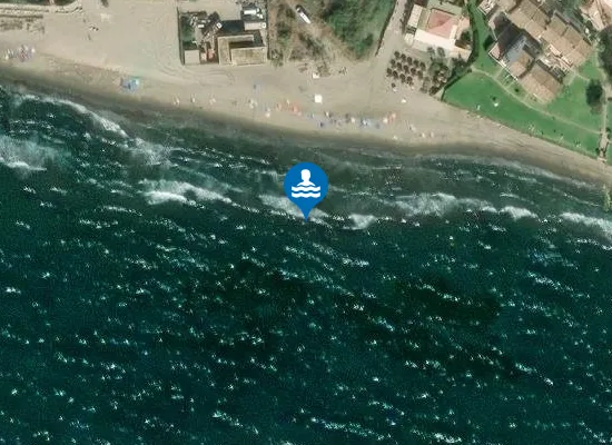 Satellite image of PLAYA LAS CHAPAS PM1