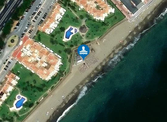 Satellite image of PLAYA EL BOMBO PM1