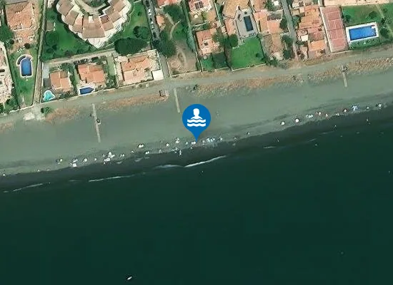 Satellite image of PLAYA LOS RUBIOS PM1