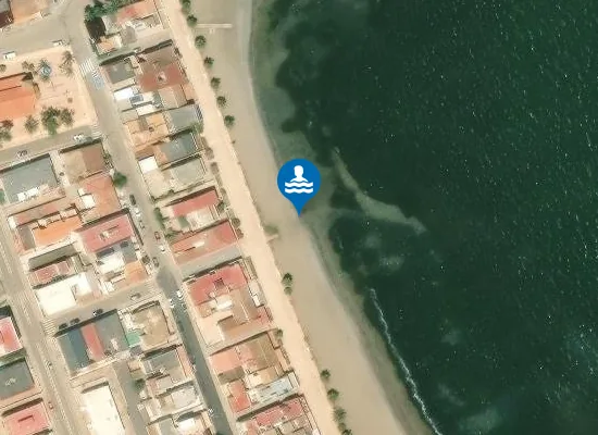 Satellite image of PLAYA LOS URRUTIAS PM1