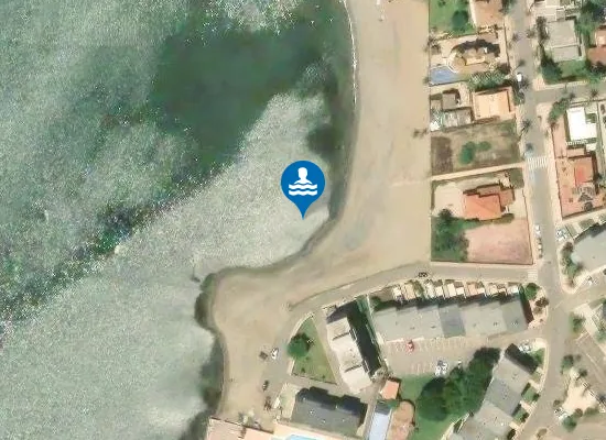Satellite image of PLAYA DE LA GOLA PM1