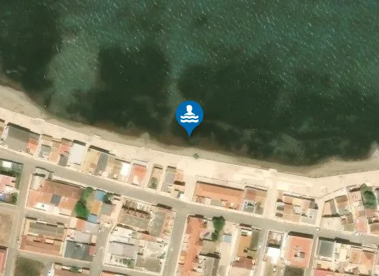 Satellite image of PLAYA LOS NIETOS PM1