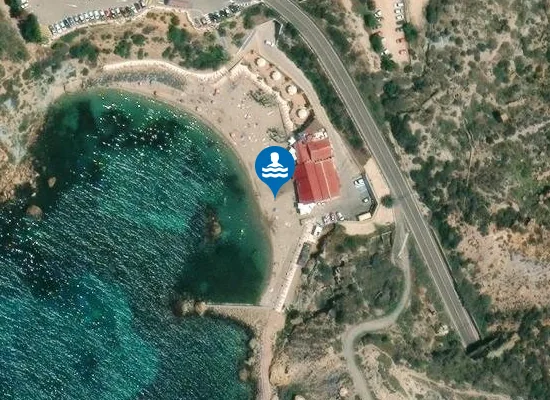 Satellite image of PLAYA CALA CORTINA PM1