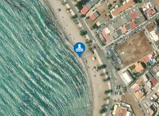 Satellite image of PLAYA LA AZOHIA-PLAYA EL CUARTEL PM1