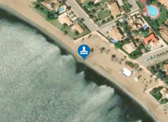 Satellite image of PLAYA DE CAVANNAS PM1