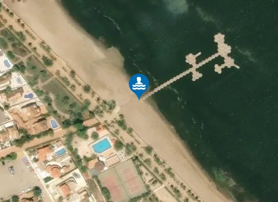 Satellite image of PLAYA ESTRELLA DE MAR PM1