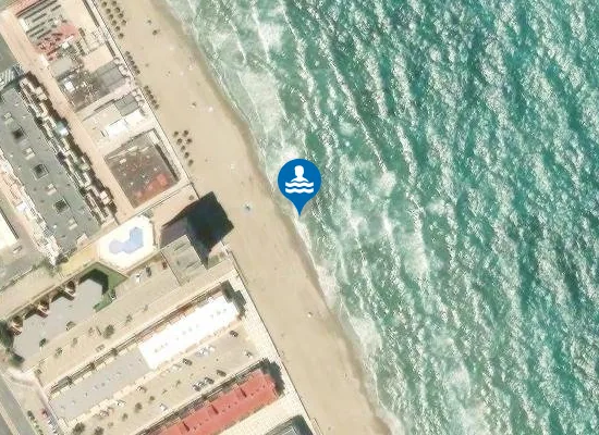 Satellite image of PLAYA LAS SIRENAS PM1