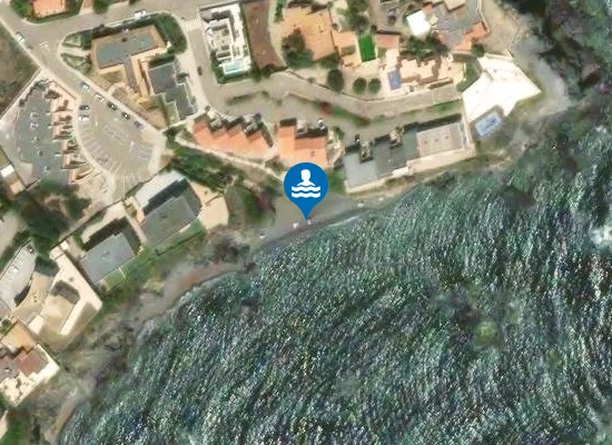 Satellite image of PLAYA CALA FLORES PM1