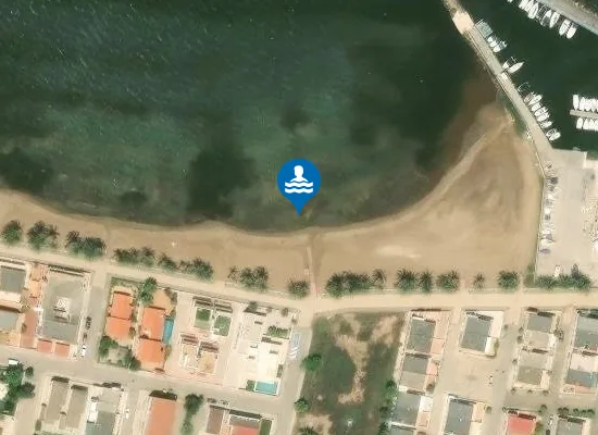 Satellite image of PLAYA DE PONIENTE-ISLAS MENORES PM1