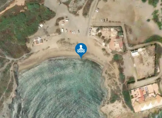 Satellite image of PLAYA CALA REONA PM1