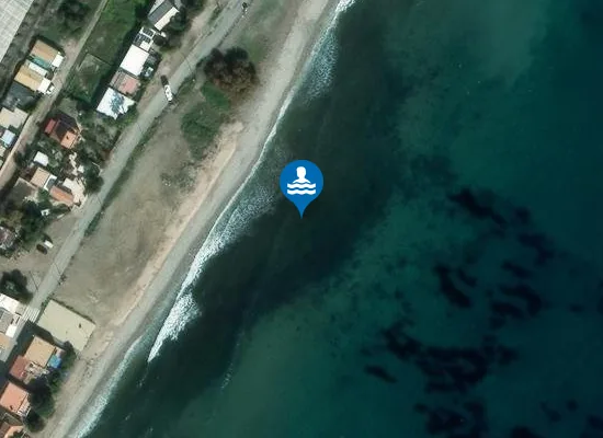 Satellite image of PLAYA PUNTA DE CALNEGRE PM1