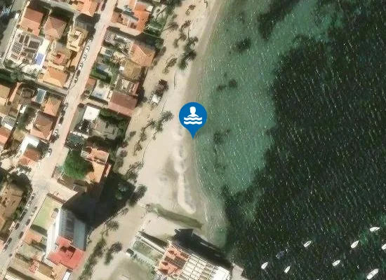 Satellite image of PLAYA PASEO COLON PM1