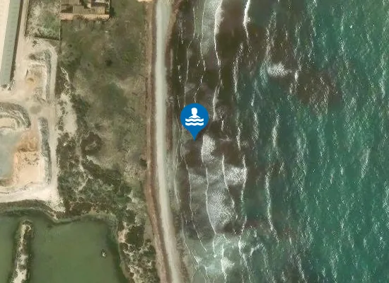Satellite image of PLAYA LA LLANA-LAS SALINAS PM1
