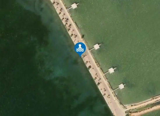 Satellite image of PLAYA LA MOTA PM1