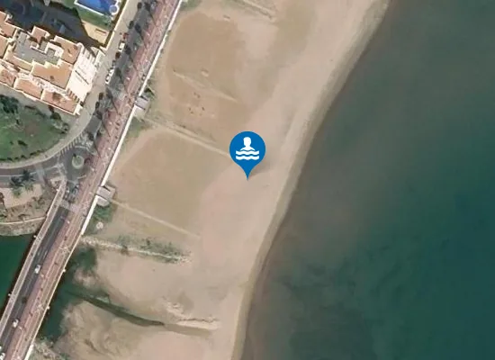 Satellite image of PLAYA DE SAN LORENZO PM1