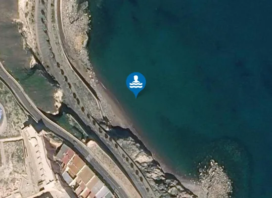 Satellite image of PLAYA DE LA ALCAZABA PM1