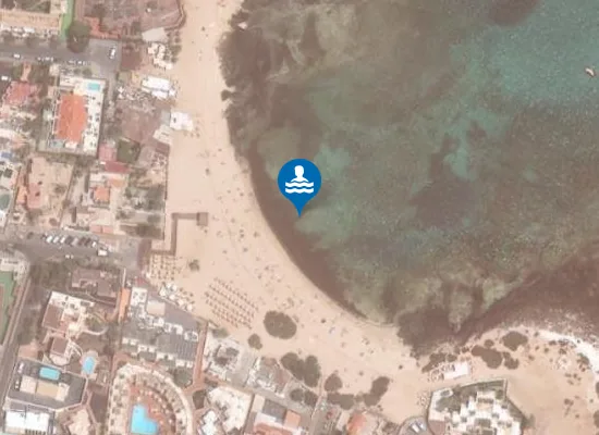 Satellite image of PLAYA CORRALEJO VIEJO (SUR LA GOLETA) PM1