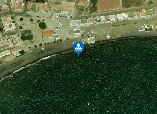 Satellite image of PLAYA LAJITA (LA) PM1