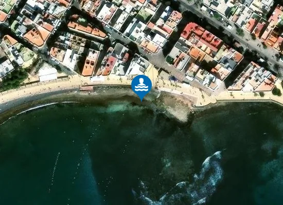 Satellite image of PLAYA ARINAGA PM2