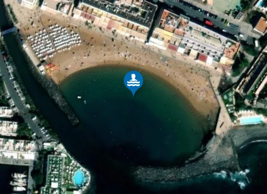 Satellite image of PLAYA MOGAN PM1