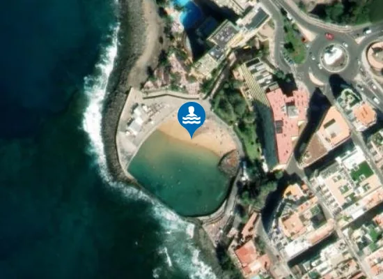 Satellite image of PLAYA COSTA ALEGRE (LA LAJILLA) PM1