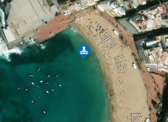 Satellite image of PLAYA CANTERAS (LAS) PM1