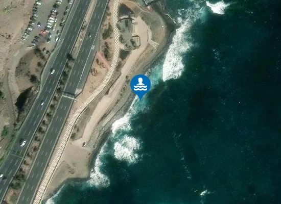 Satellite image of PLAYA LAJA (LA) PM4