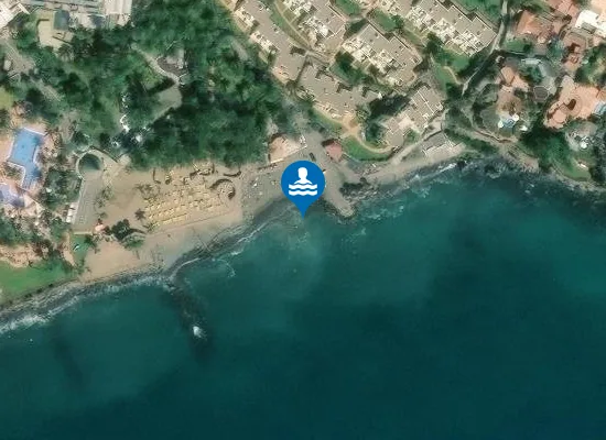 Satellite image of PLAYA BAH?A F?LIZ (PARTE TARAJALILLO) PM1