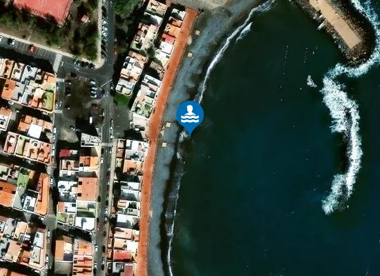 Satellite image of PLAYA POZO IZQUIERDO PM1