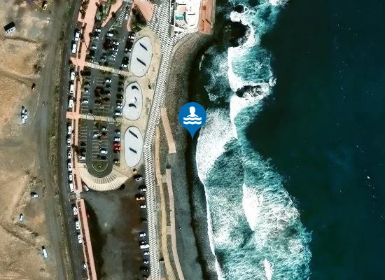 Satellite image of PLAYA POZO IZQUIERDO PM2