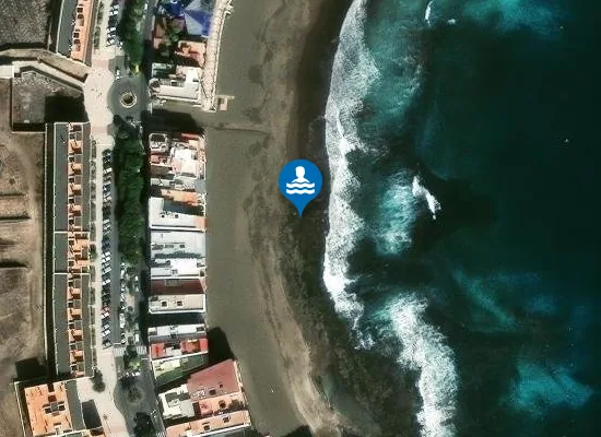 Satellite image of PLAYA SALINETAS PM1