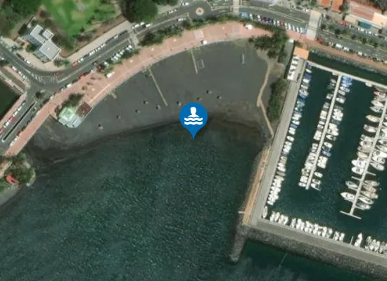 Satellite image of PLAYA SAN SEBASTIAN DE LA GOMERA PM3