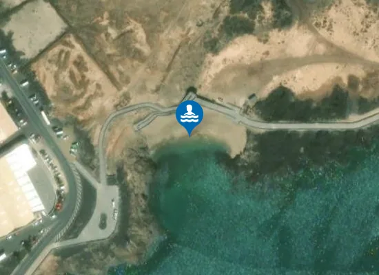 Satellite image of PLAYA ARENA (LA) (CASTILLO SAN JOS?) PM1