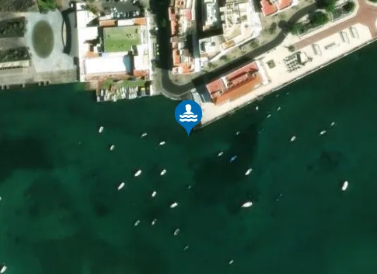 Satellite image of PLAYA MUELLE DE LA PESCADER?A PM1