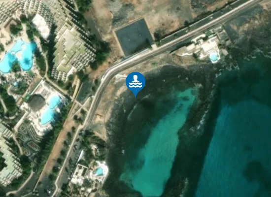 Satellite image of PLAYA ANCLA (EL) PM1